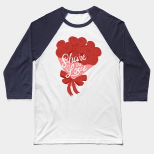 Love Hearts Baseball T-Shirt